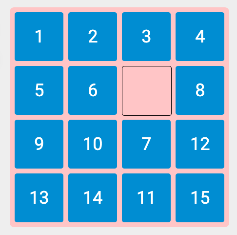 15 Puzzle Game